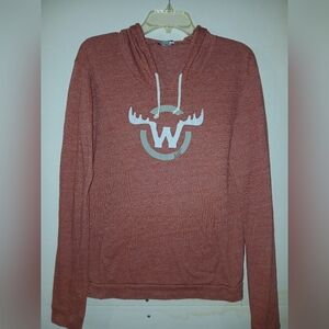 Moosejaw Terracotta Hoodie Size Large